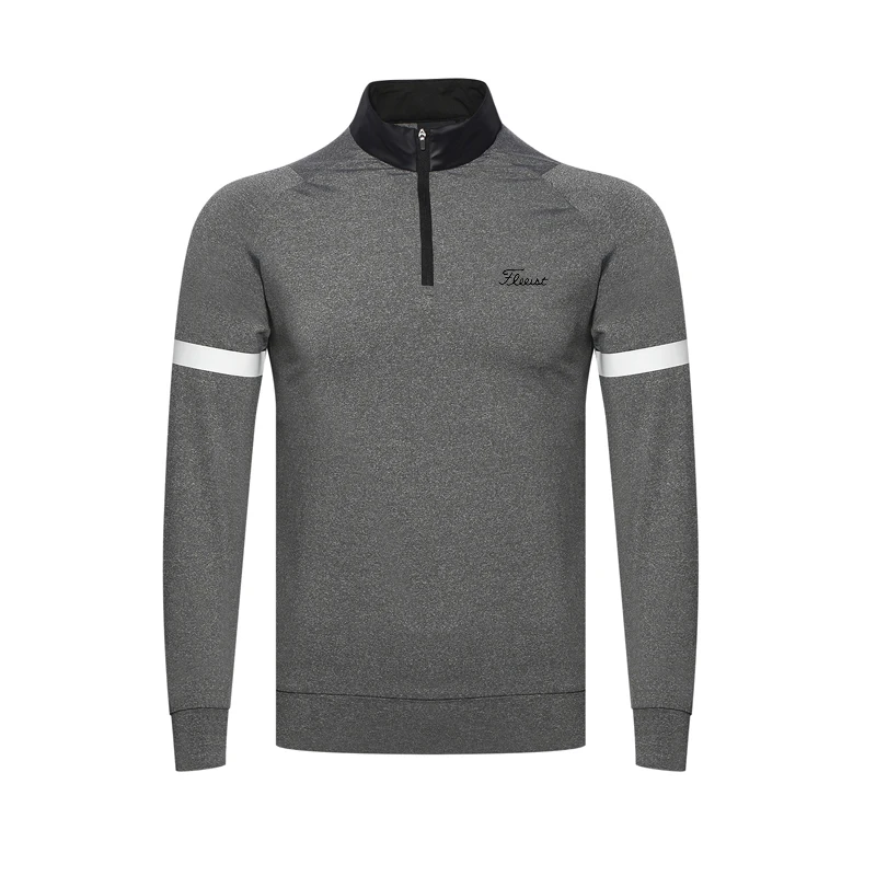 Men's Golf Shirts Spring Summer Long-Sleeved T-shirt Top Outdoor Fashion Casual T-shirt Quick-drying Ventilation Golf Clothing