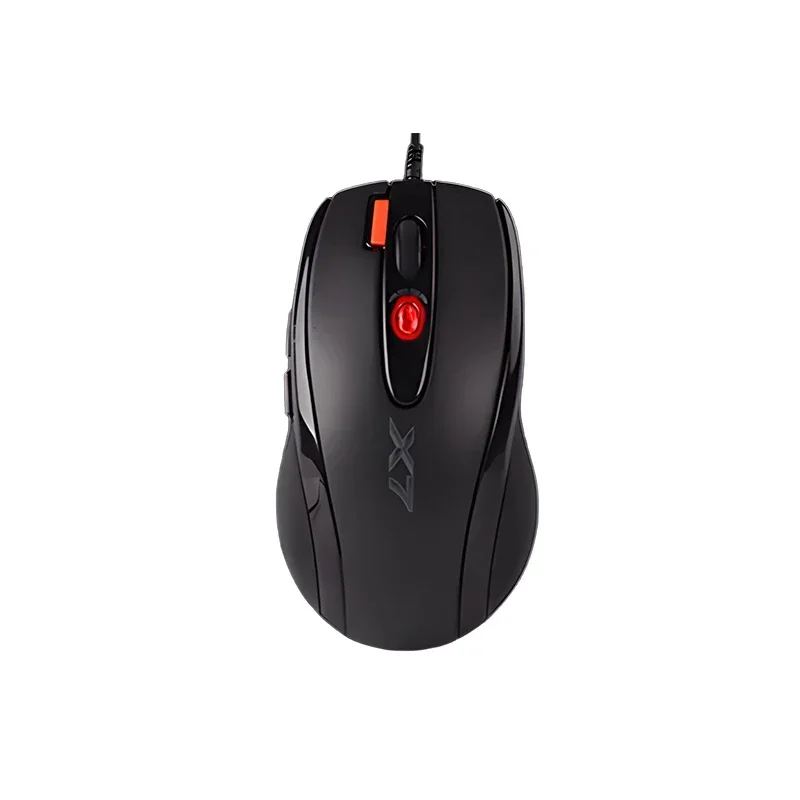 Фото Игровая мышь A4TECH X7 X-710BK Oscar, 2000 точек на дюйм, 1000 Гц, колесо 4D, встроенная память 160 К, редактор автомобильной мыши, бесплатный драйвер №5