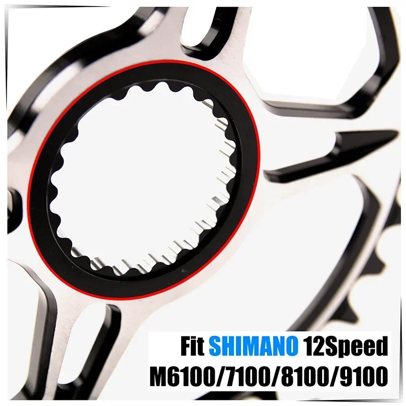 Звездочка BUCKLOS 12s 32T/34T/36T/38T 7075AL для SHIMANO прямой монтаж M6100 M7100 M8100 M9100 MTB