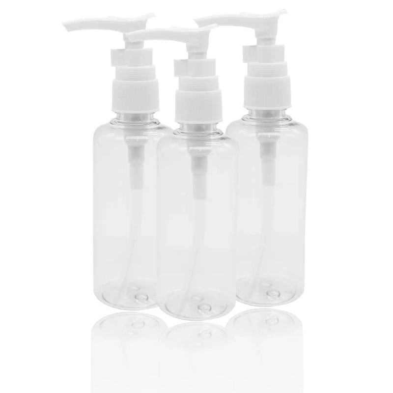 

36 Pack 3.4Oz/100Ml Transparent Travel Bottles Pump Bottle Lotion Dispenser Bottle For Water, Massage Oil, Shampoo