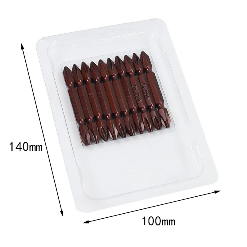 10 Шт. 63 Мм Магнитный Шестигранный Ключ Набор Головок Держатель Для Отверток