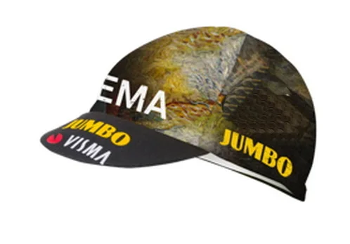 

2022 JUMBO VISMA TEAM Cycling Caps Men Spring Summer Outdoor Sport MTB Bike Breathable Cycling Hat Gorra Ciclismo