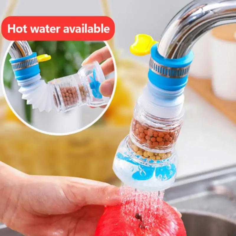 

Feathers-Splash Head Spray For Kitchen Smiling Charged Shower Sprinkler Third Speed Increase Household Filter Water Bath New