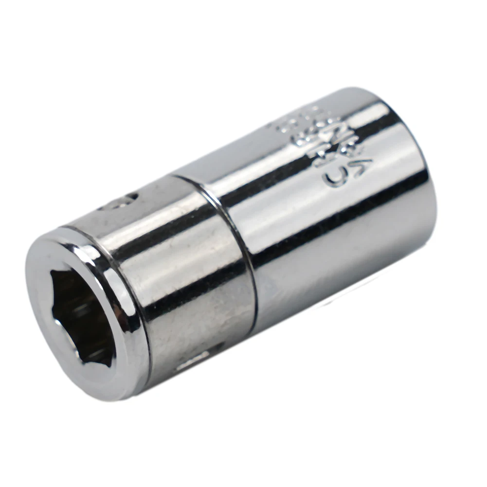 

1/4" Square Drive To 1/4" Hex Adaptor Chrome Vanadium Steel Impact Socket Universal Converter Quick Impact Conversion Adapter