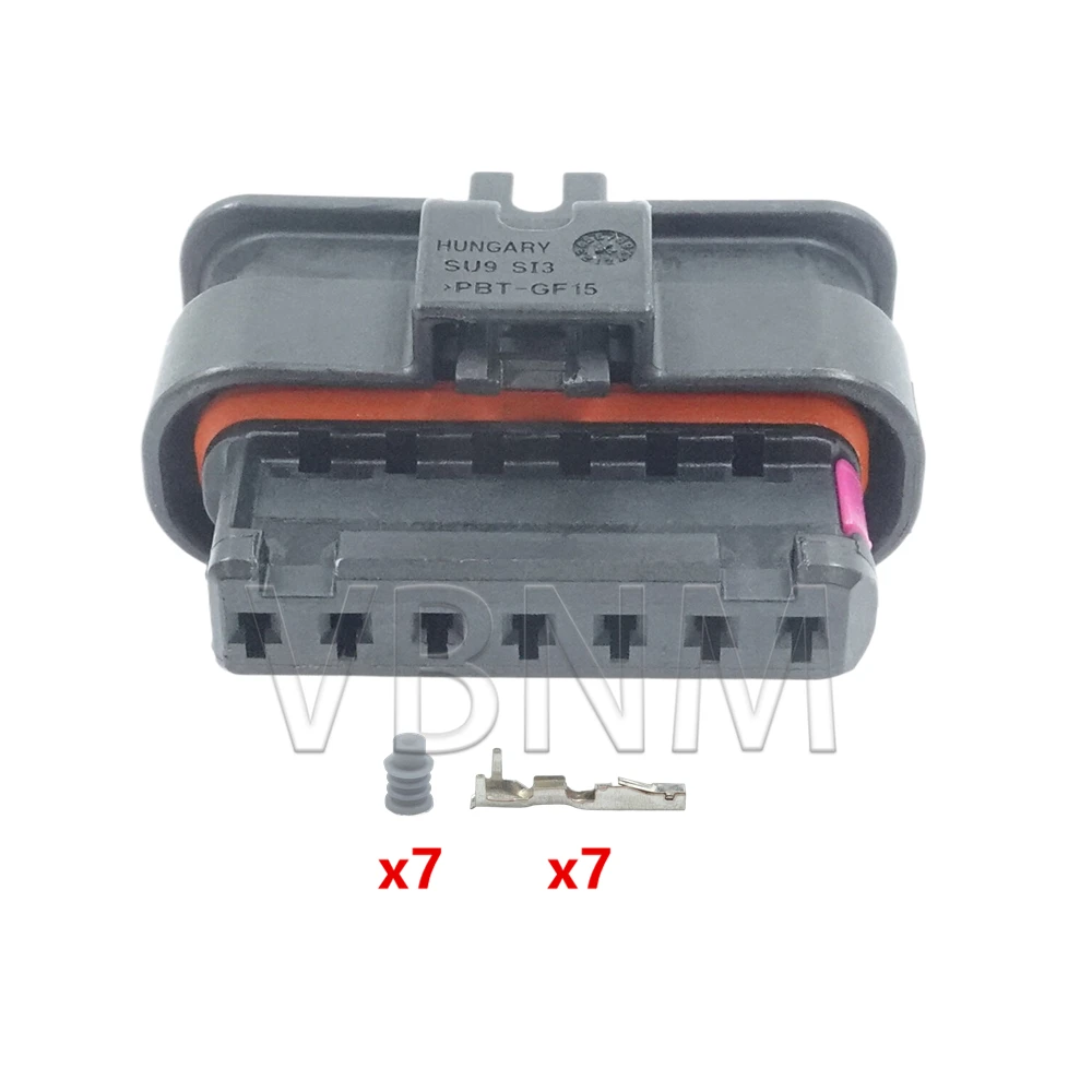 

7-контактный 6189-7732 5QF973707A 5QF 973 707 A Автомобильный круиз-кабель, вилка жгута проводов переменного тока в сборе, автоматический модуль ACC, водонепроницаемая розетка для VW Audi