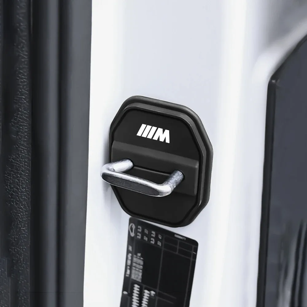 2/4 шт. силиконовая защитная крышка с пряжкой для дверного замка автомобиля BMW M E81