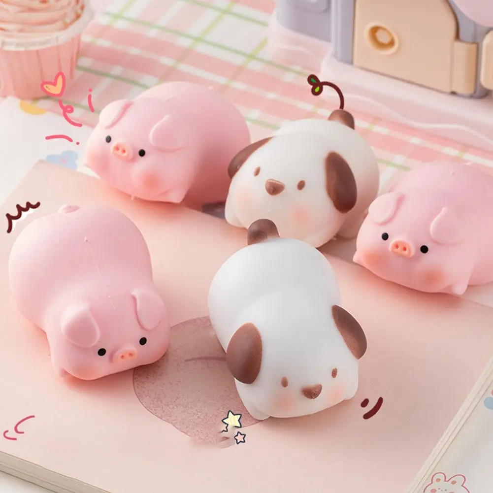 

Squeeze Pig Dog Toy Slow Rebound Rising Animal Toy Stress Relief Vent Toys Stress Relief Decompression Toy Kids Gifts