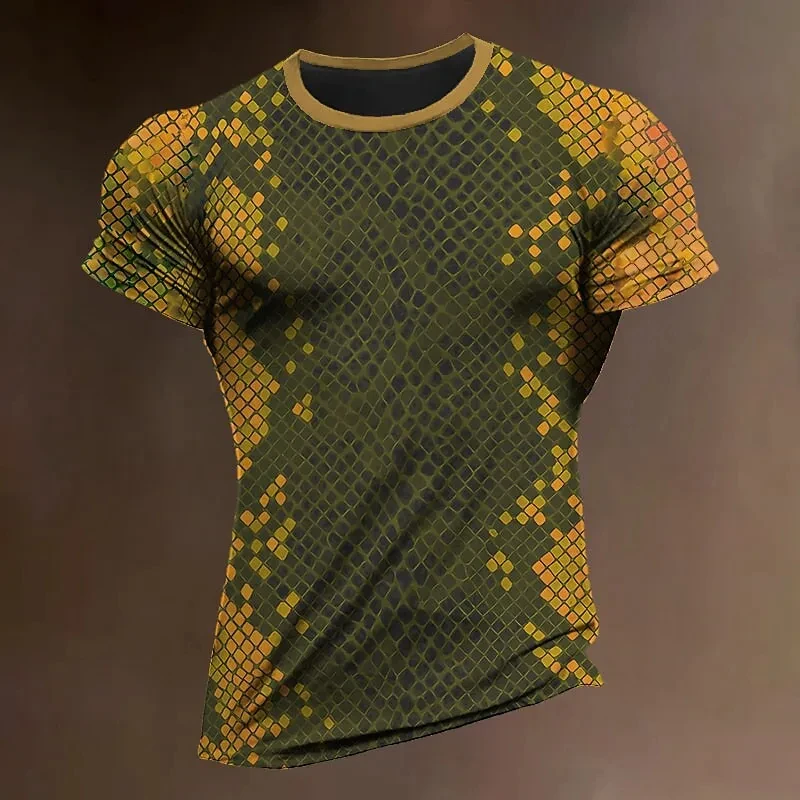 Мужская спортивная футболка летние облегающие Топы с коротким рукавом