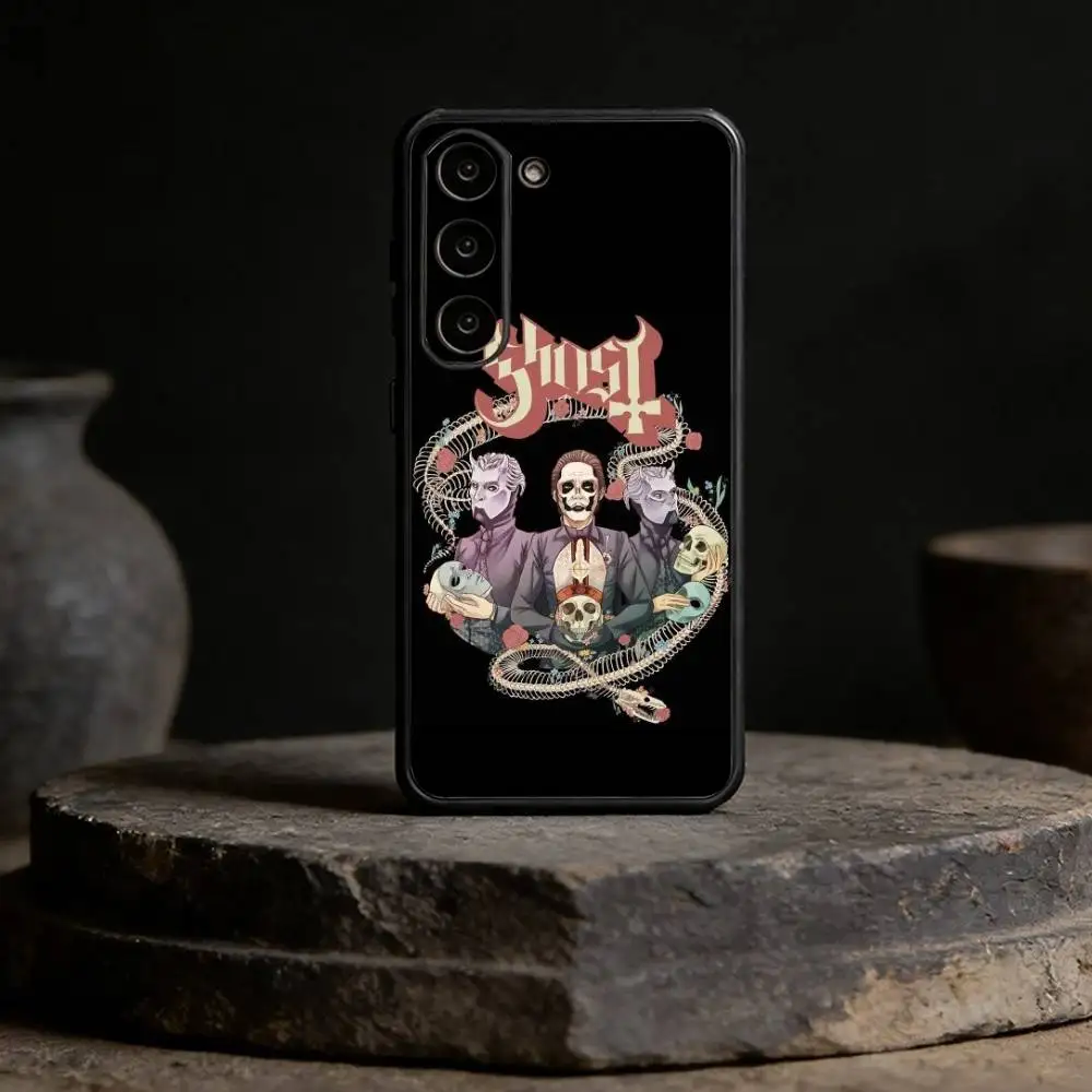 Фото Чехол для телефона Band Gothic G-Ghost Heavy Metals для Samsung Galaxy A13,21s,22,31,32,52,53,71,72,73, мягкий черный чехол №3