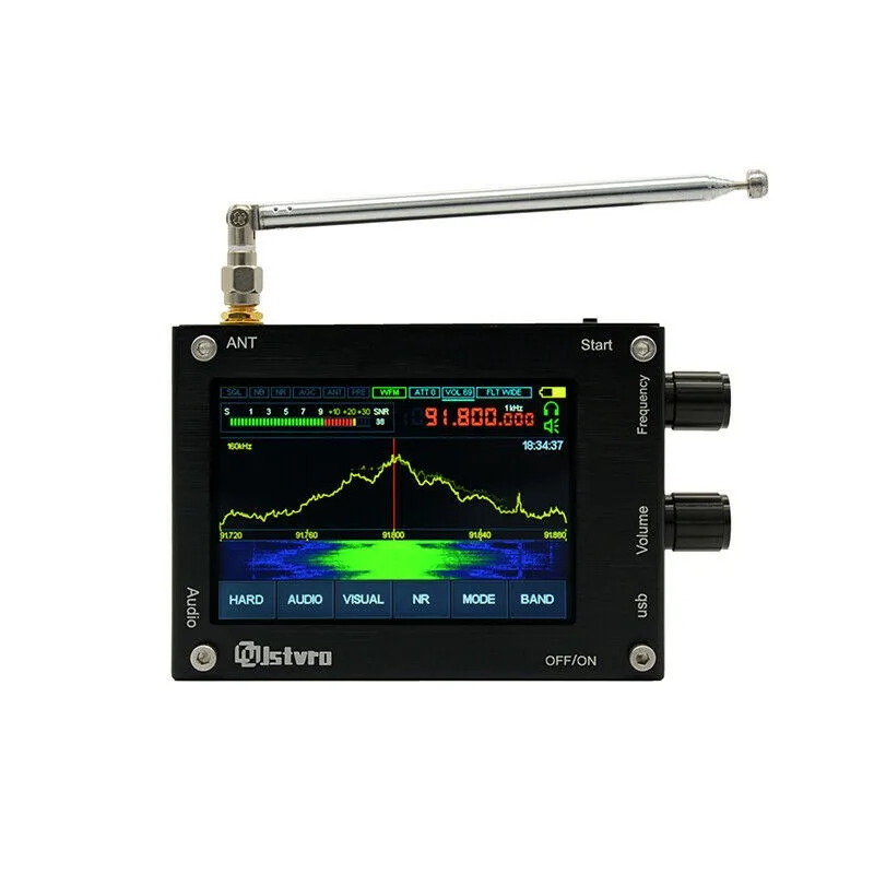 1 10d 50 кгц-2 ГГц с активным кодом Malachite SDR радио malhiteam DSP приемник + 3 5 &quotЖК-дисплей
