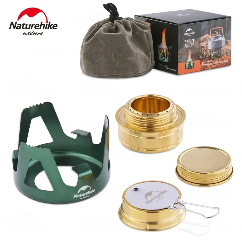 Naturehike Спиртовая плита Пальник Жидкая твердая спиртовая печь Нагреватель для
