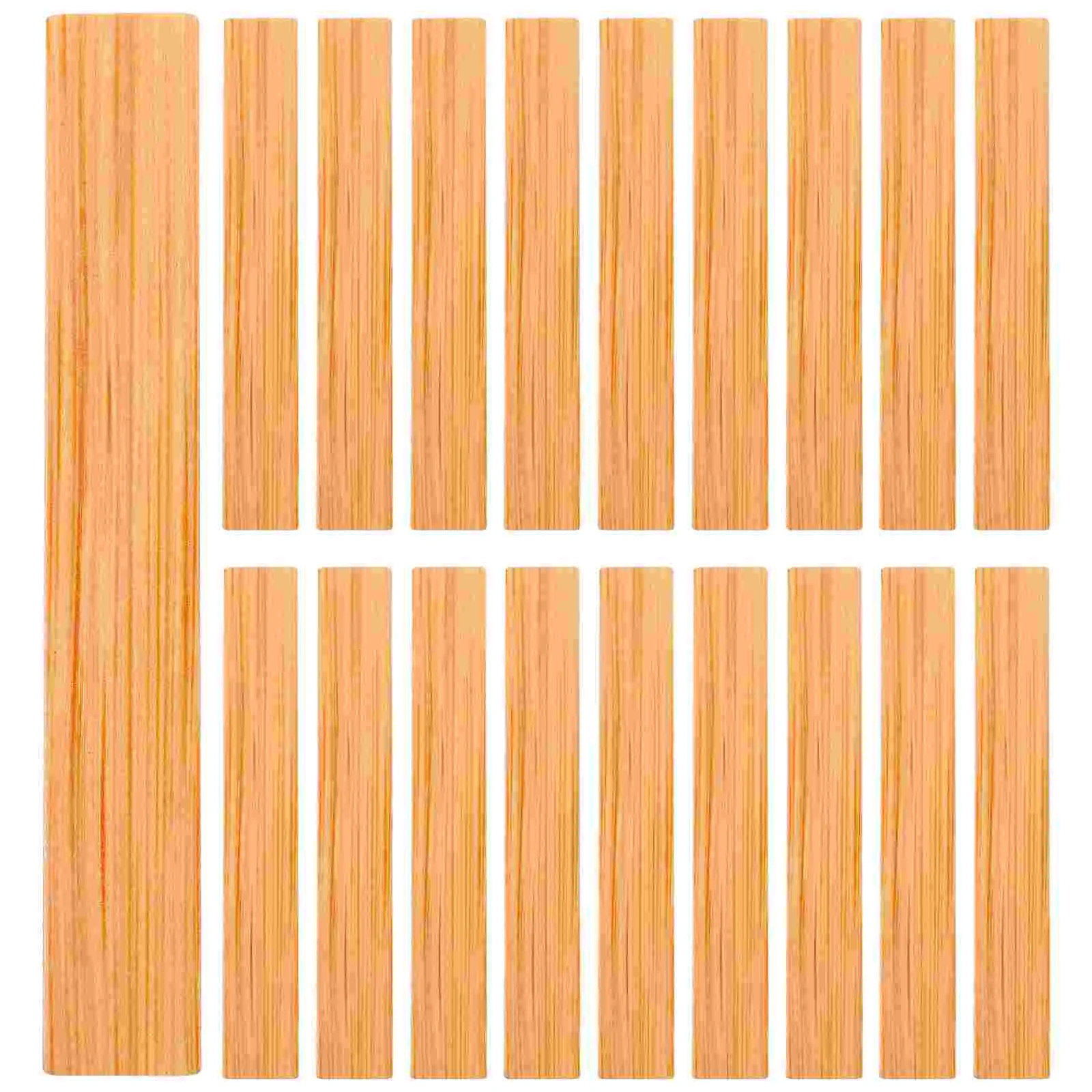 

20 Pcs Miniature Floor Ornaments Accessories House Miniatures Accessory Floorboard