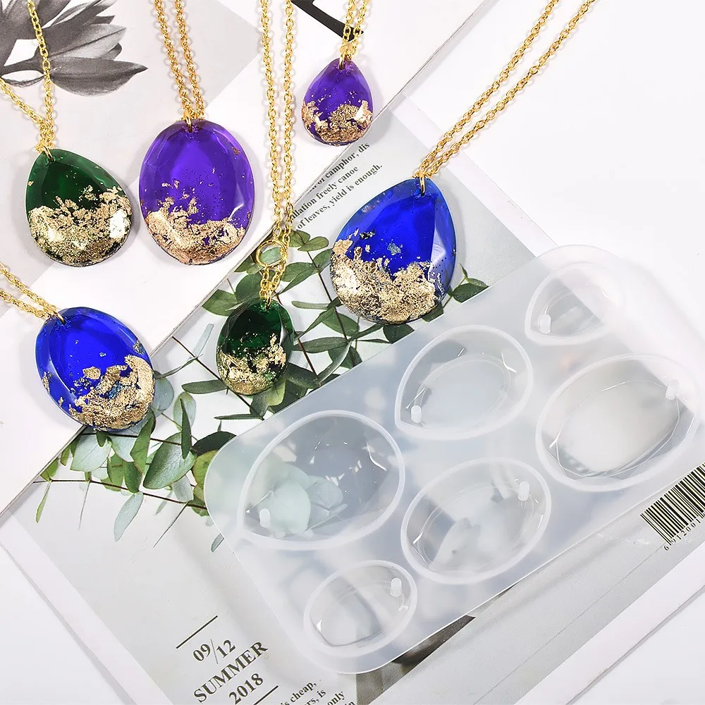 Силиконовая форма искусственная для рукоделия смола эпоксидные подвески серьги