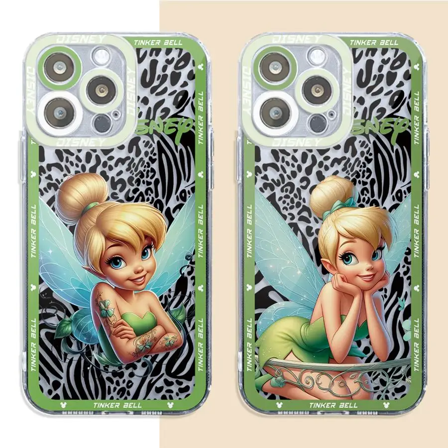 Disney Tinker Bell Phone Case for Xiaomi Mi 11 Lite 11T Pro Redmi 9A 10A 10C 13C 12C X3 X3NFC 4G 5G Soft Copa