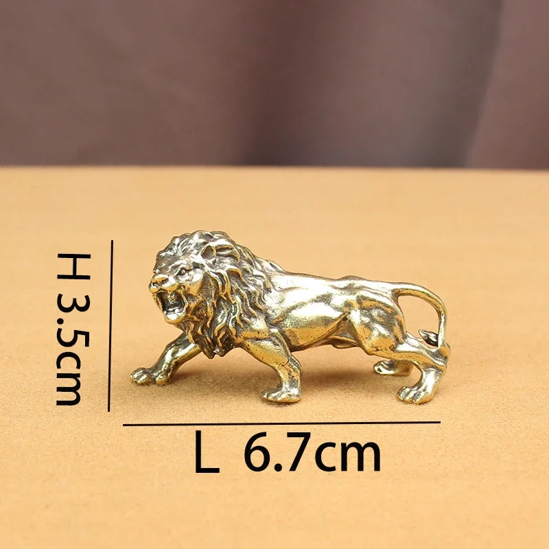 

Латунная статуэтка льва VanKood