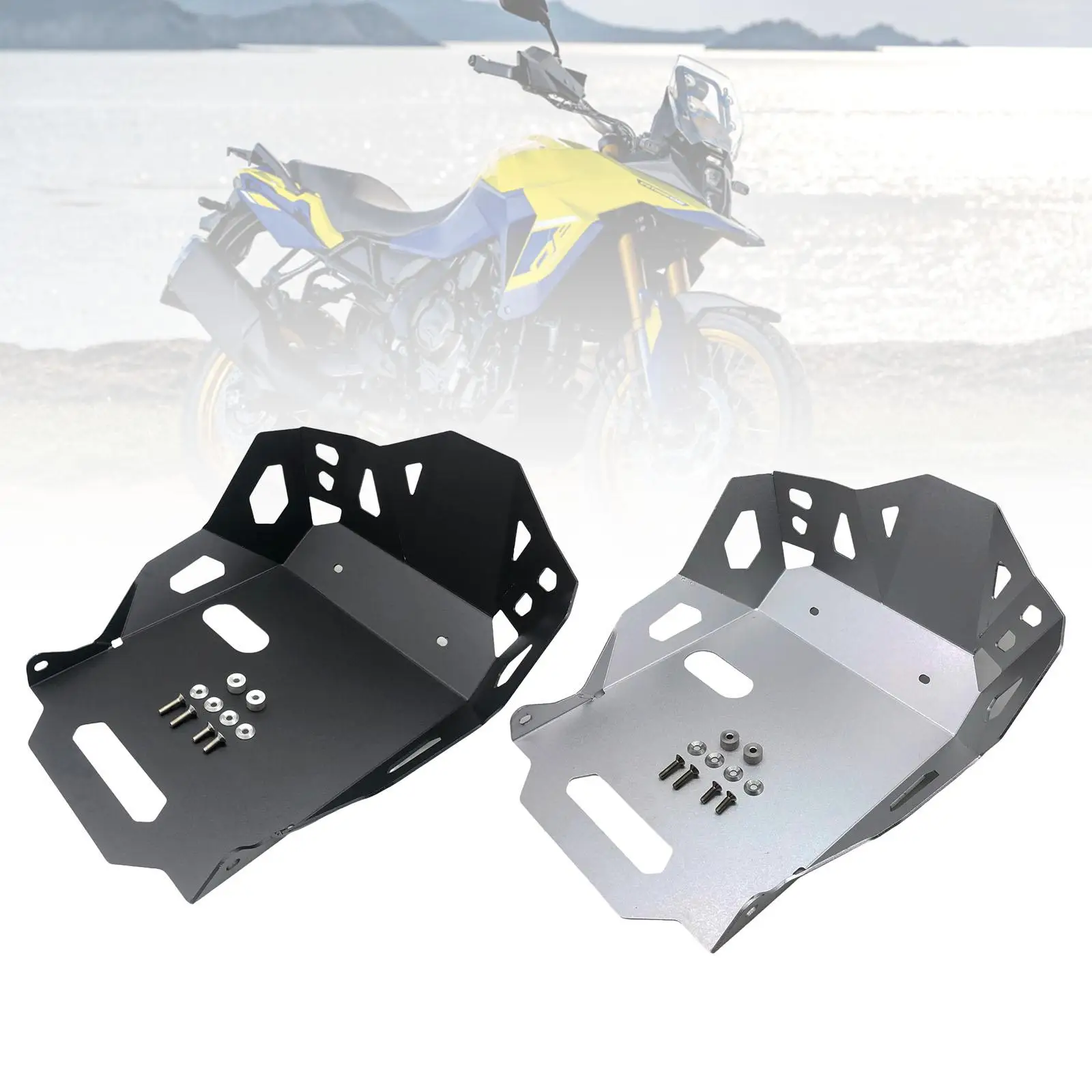 Противоскользящая пластина для мотоцикла заменяет профессиональную простую в