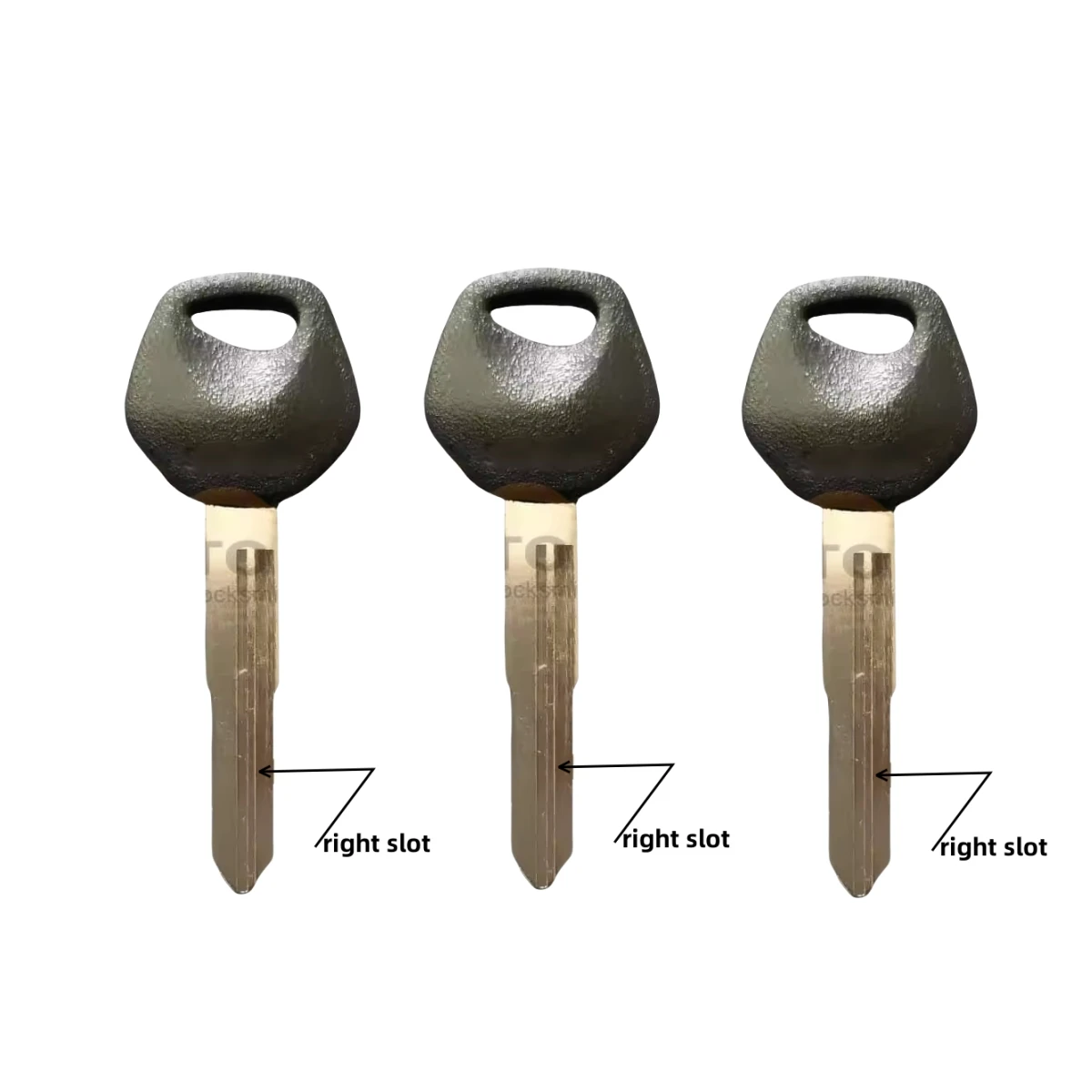 

Необрезанный ключ мотоцикла для Suzuki, противоугонный замок, ключ зажигания AN650 AN250 AN400 Sj50 V125G V125S V50 AG50 60