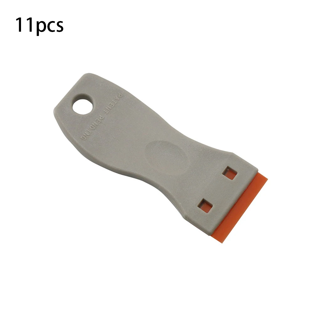 

11 шт. набор авто клеевой скребок портативный ручной нескользящий эргономичная пленка оконная этикетка для очистки Аксессуары для инструме...