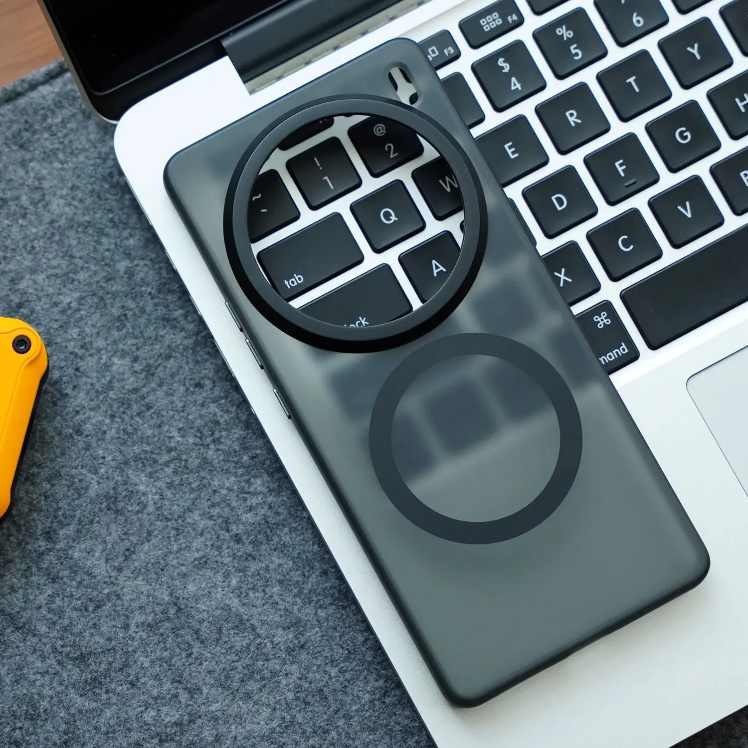 Чехол для VIVO X200 Ultra X200S модный матовый прозрачный магнитный акриловый чехол с