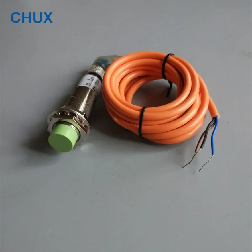 CHUX 1 шт. M18 PNP Индуктивный датчик приближения NO + NC 8 мм Расстояние обнаружения со