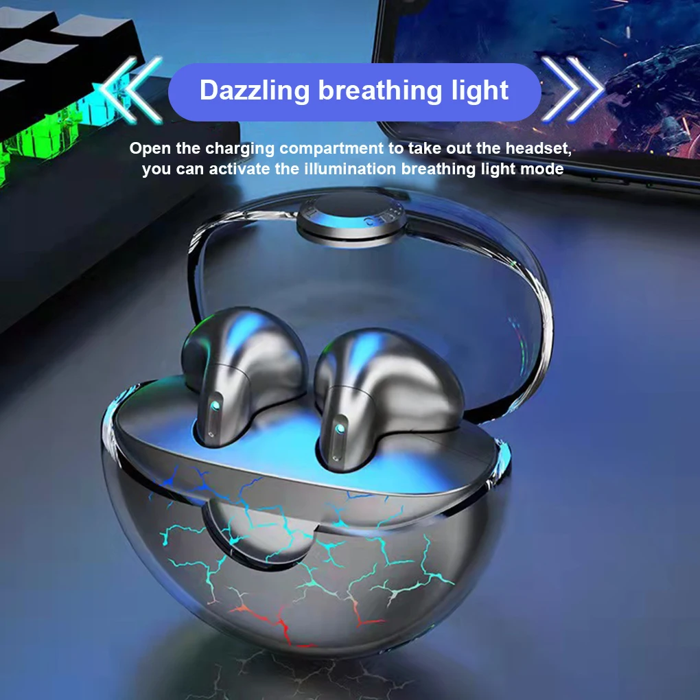 

Headset Bluetooth-compatible Earphones Earbuds Cellphones