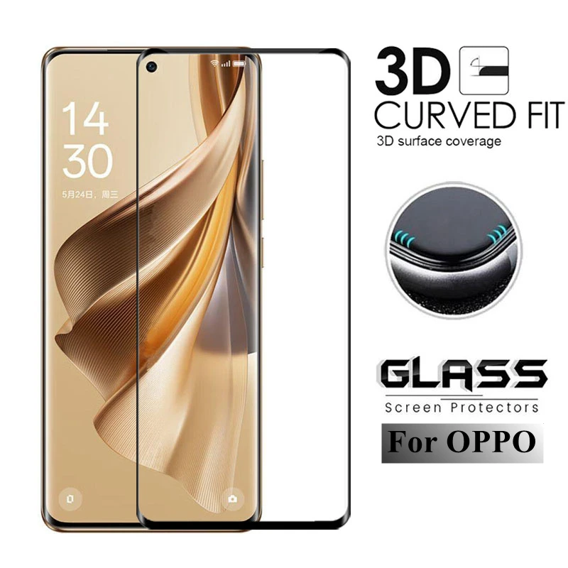 Стекло с полным покрытием для OPPO