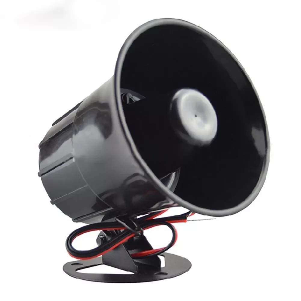 

Outdoor DC 12V Wired Loud Alarm Siren Horn With Bracket For Home Security Protection System Speaker Alarm Bracket Speaker