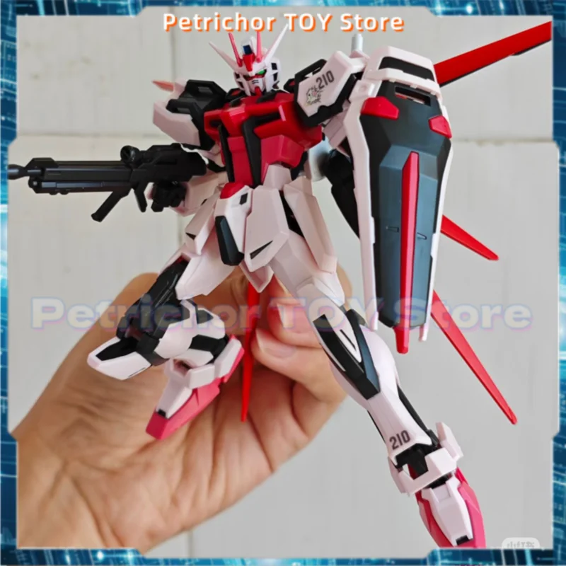 Фото Bandai натуральная HGCE 1/144 MBF-02 + AQM E-X01 STRIKE ROUGE сборная модель комплект экшн-фигурки игрушки Коллекционный подарок на складе №2