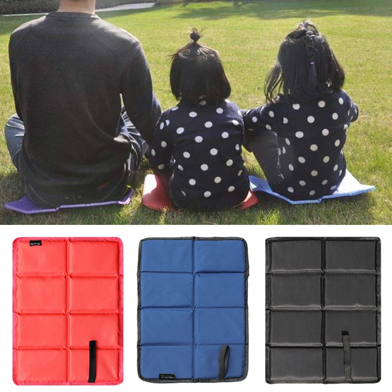 

Portable Folding Camping Mat Foam Sitting Pad Waterproof Oxford Cloth Beach Mat Prevent Dirty Hiking Small Picnic Seat Outdoor