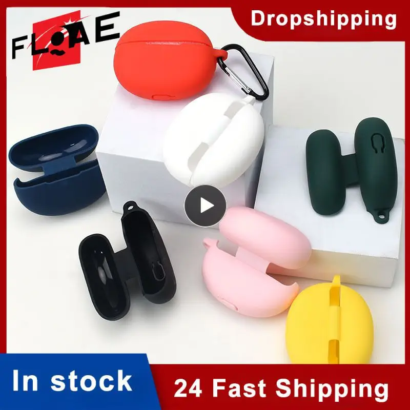 

1~10PCS Convenient And Portable Silicone Headset Case Solid Color Version Perfect Fit -headset Case Music Shockproof