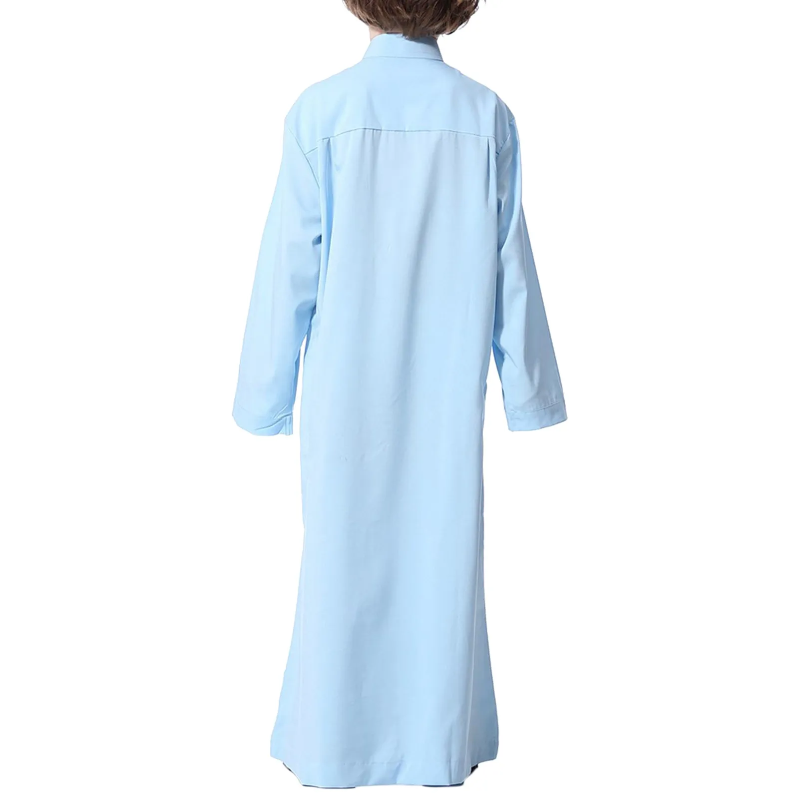 Мусульманское платье с длинным рукавом для мальчиков свободная одежда в стиле