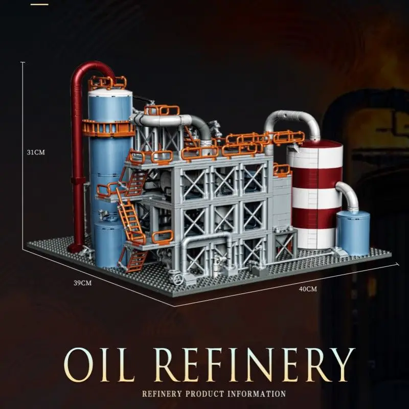 Новый MOC 33200 модель масла креативная заводская строительные блоки сборка