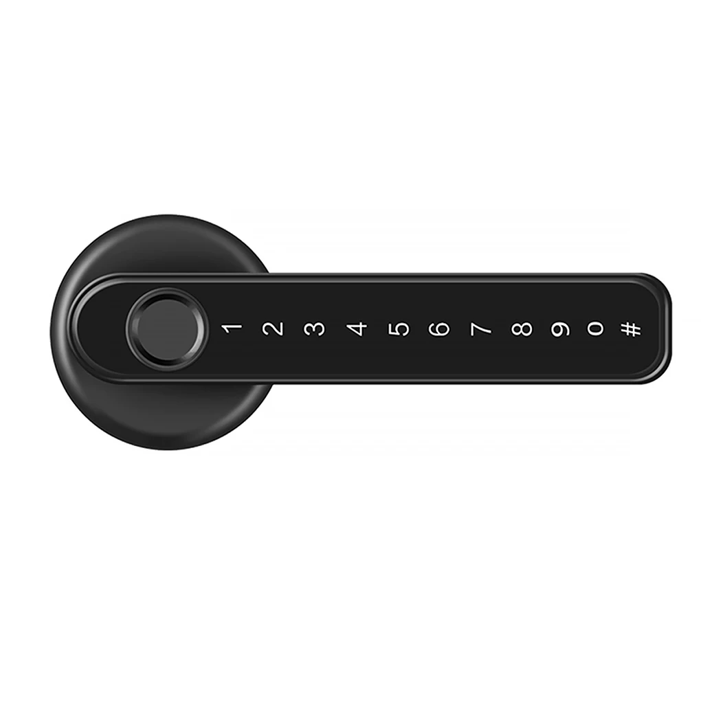 

Passcode Lock Handy Installation Fingerprint Electric Locks Keypad Durability Spare Keys for Hotel Office TT APP