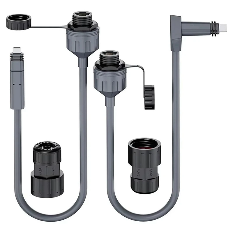 For Starlink V2/Gen 2 Connector SPX To RJ45 Waterproof Female Adapter Internet Extension Cable Dish Router Kit