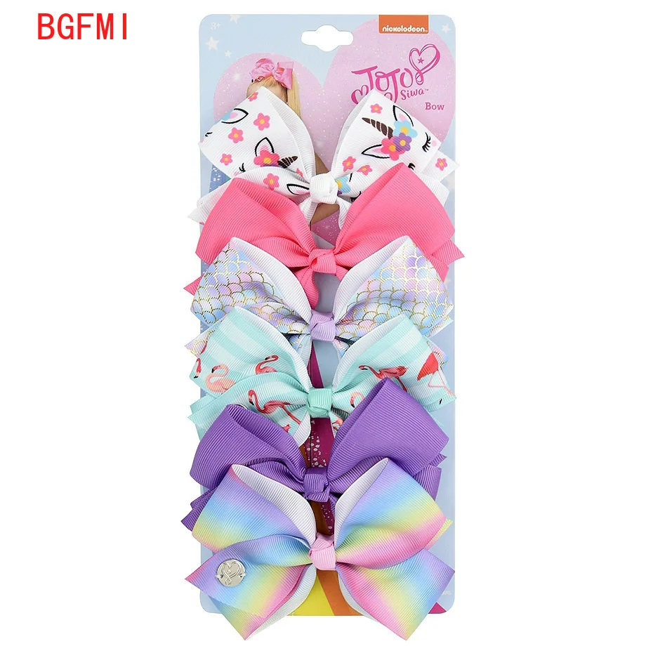 

Children's hair accessories Cartoon bow tie 6 Colors kids Hair Clips suit Hair pins for girls Hair clip bows for baby girl set