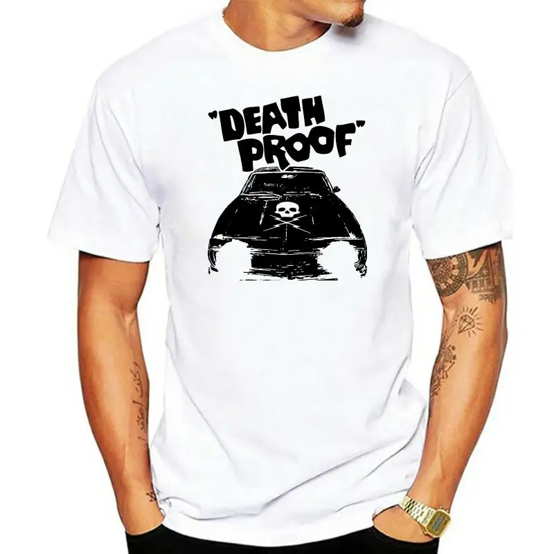 

Постер фильма «Death Proof V1», белая футболка Квентина Тарантино, все размеры S 3Xl, топ из 100% хлопка с коротким рукавом и круглым вырезом