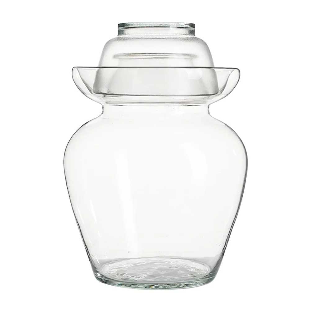 

Jar Glass Pickle Fermenting Fermentation Crock Can Storage Chinese Pot Sealedjars Kimchi Container Kitchen Brewing Lid