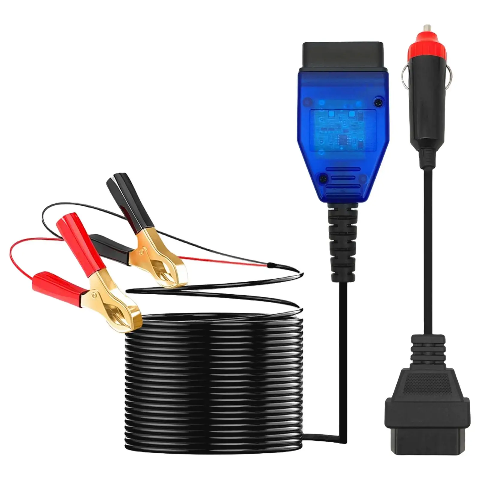 

Автомобильный аварийный источник питания, аккумуляторный кабель OBD II, устройство для экономии памяти, гнездо прикуривателя