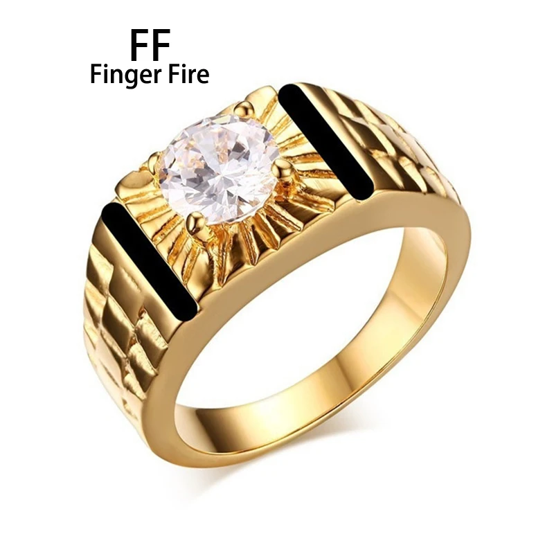 

Fashion Gold Plated Water Drop Black Round Festive Party Personality Jewelry