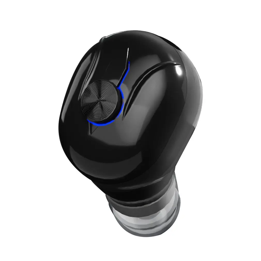 Купи 2023 New Wireless Bluetooth 5.0 Earphone Earbud Waterproof Sports Invisible In-Ear Headphone Audio Accessories Dropshipping за 48 рублей в магазине AliExpress