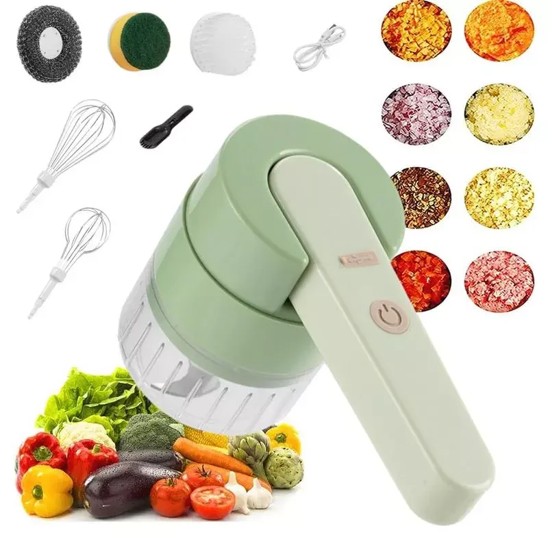 

Vegetable Cutters Mini Food Blender With USB Charging Port Wireless Vegetable Cutter Meat Grinder For