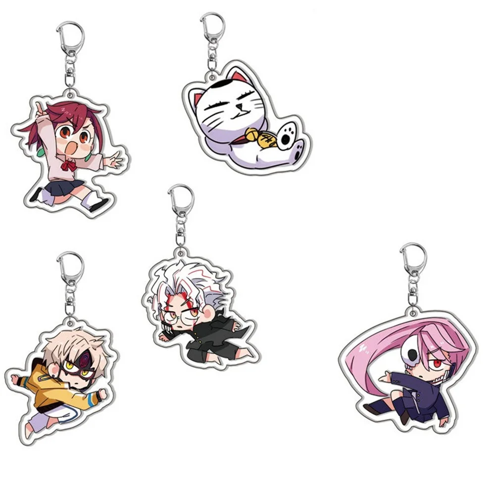 Пара мультфильмов аниме S.h.figuarts Dandadan Ayase Momo Takakura Ken Action акриловый брелок для ключей