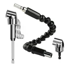 Набор отверток с прямым углом 105 градусов патрон-адаптер регулируемые биты сверло отвертка инструмент 14 дюйма Шестигранная головка