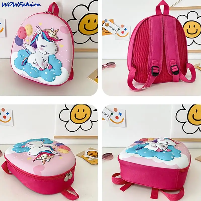Waterproof Cartoon 3D Dinosaur Unicorn Backpacks Animal Bag Kindergarten Schoolbag Kids Book Bags for 2-6 Years Old Boys Girls 