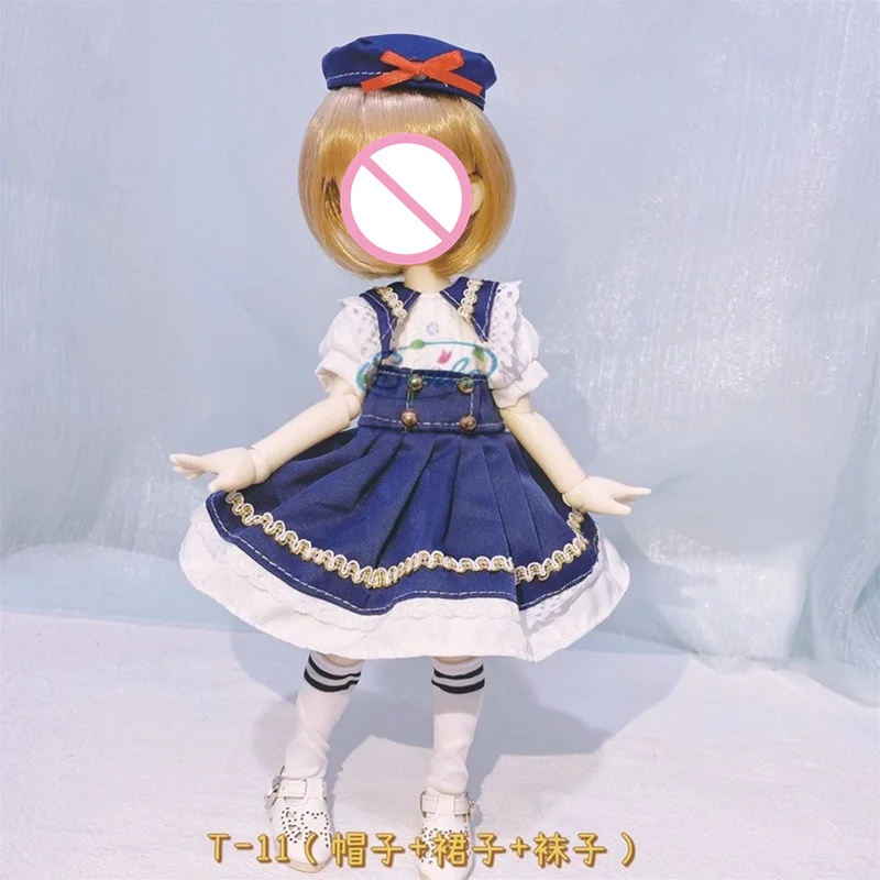 Новое платье Jk униформа для 30 см 1/6 Bjd куклы сделай сам наряд Одежда юбка Модный