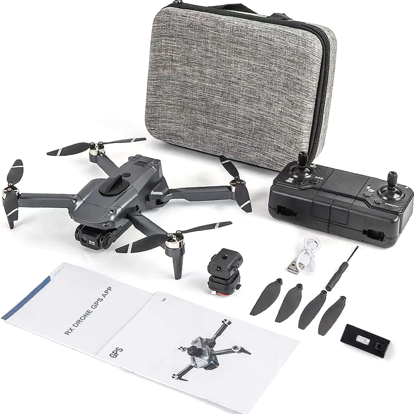 Профессиональный Квадрокоптер K998 с GPS, 480P/720P, двойная камера ...