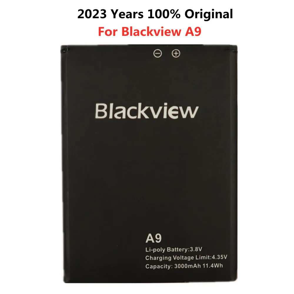 

2023 New 100% Original 3000mAh Blackview A9 Battery For Blackview A9 A9 pro A 9 Mobile Phone Replacement Rechargable Battery