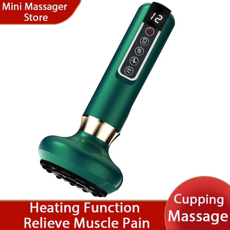 

Scraping Infrared Heat Slimming Massage Tricolor Electric Scraping Instrument Automatic Cervical Universal Dredging Instrument