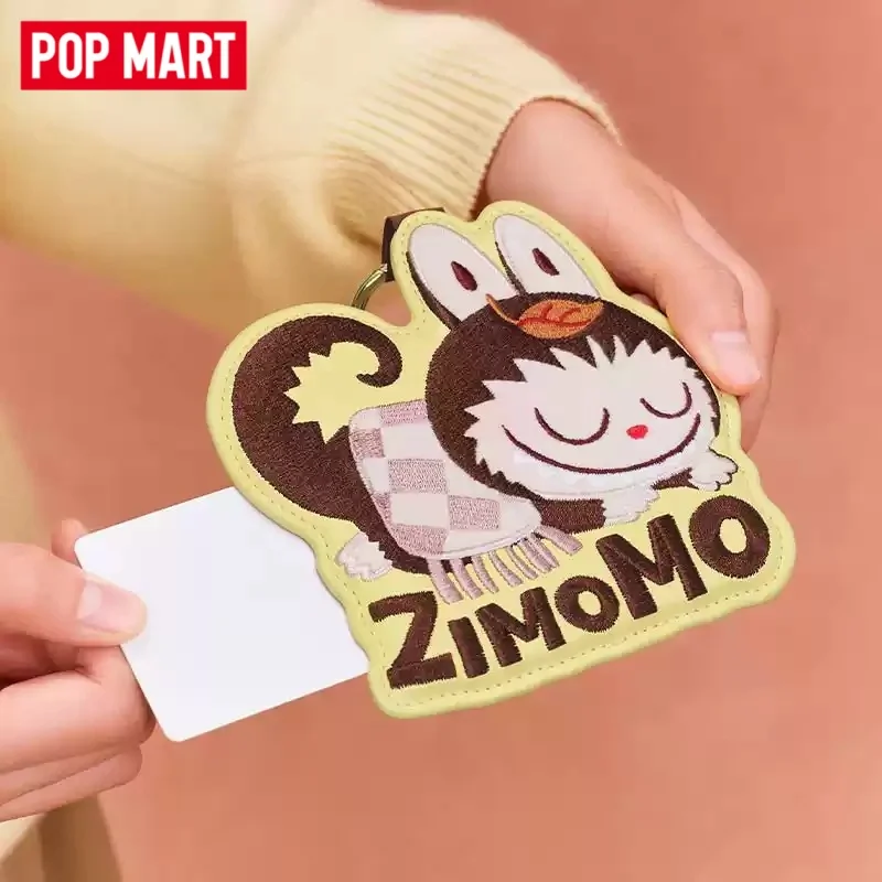 Фото Горячая новинка: POP MART LABUBU TYCOCO THE MONSTERS Серия карточных держателей-фигурок Mokoko Zimomo в закрытой упаковке (Blind Box) — коллекционная игрушка, подарок на фестиваль №1