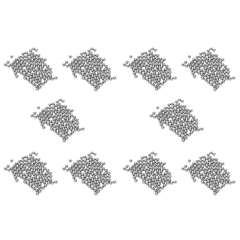 

Стандартные стальные шарики для замены диаметром 5 мм, 1000 шт.